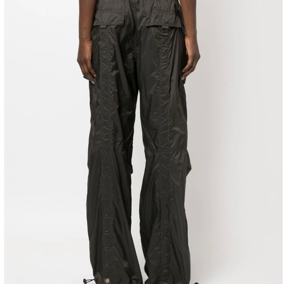 Diesel Lucrezia Cargo Parachute Trousers Pants, Size IT 40 SMALL NWT - Picture 6 of 6